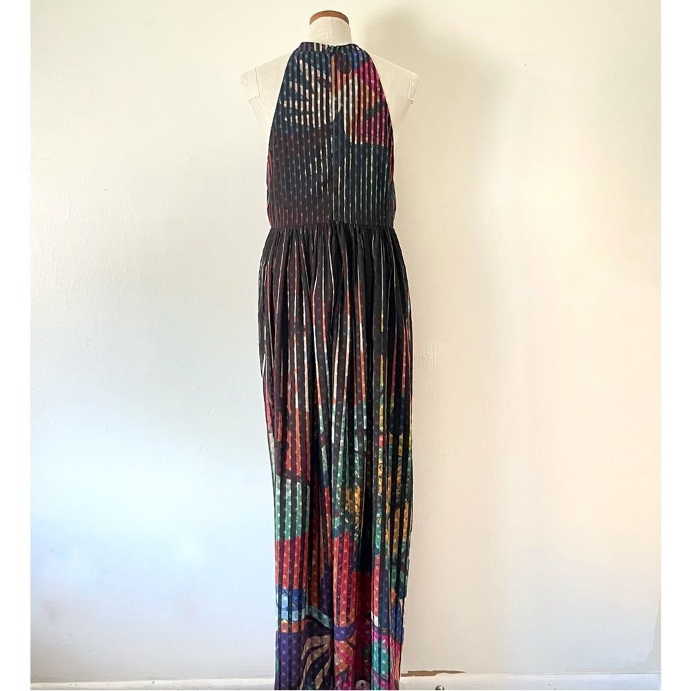 Anthropologie Geisha Designs Kalinka Maxi Dress size 10 preowned - Picture 4 of 11